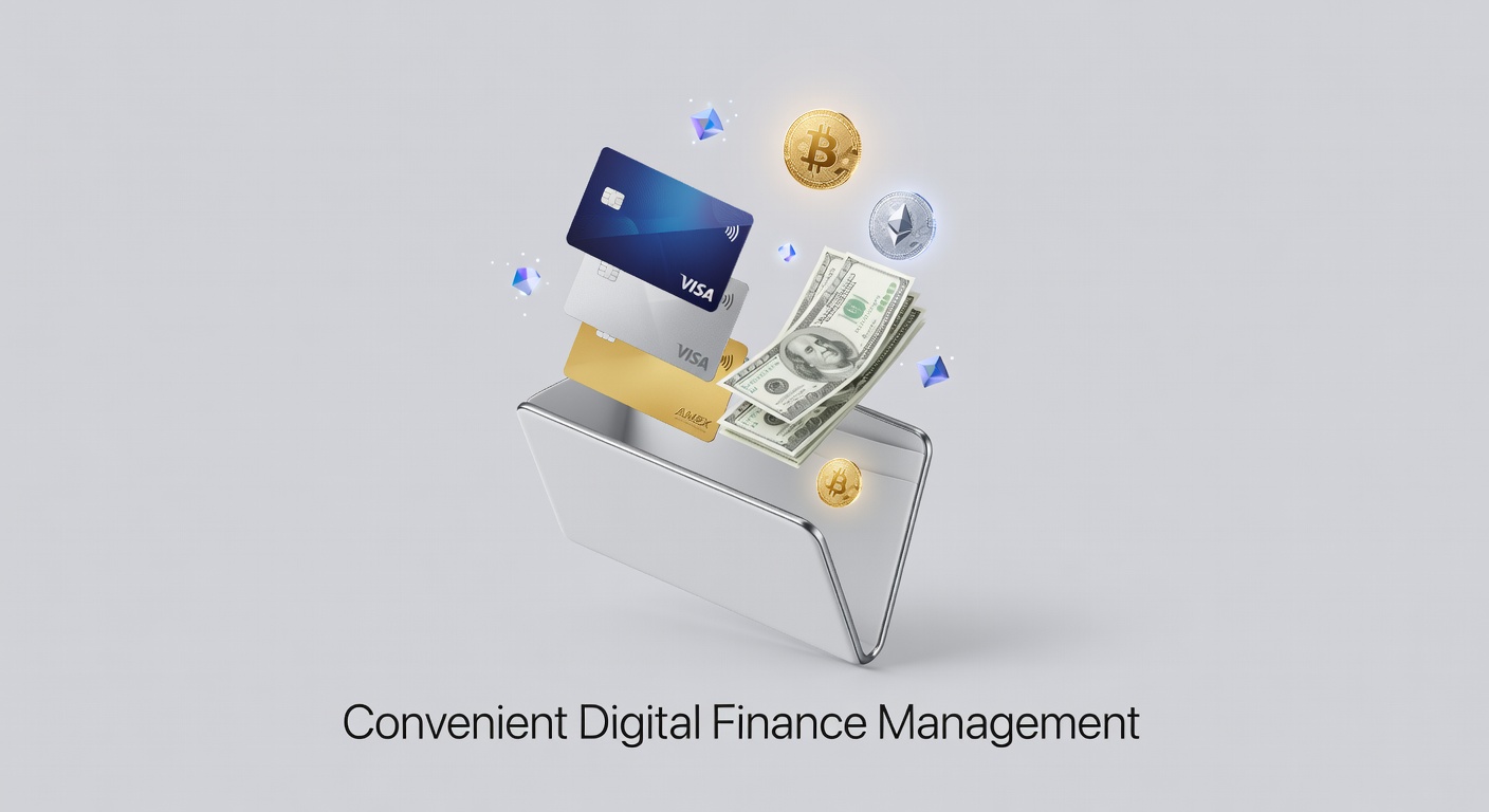 Wallet digital NovaPay con monedas
